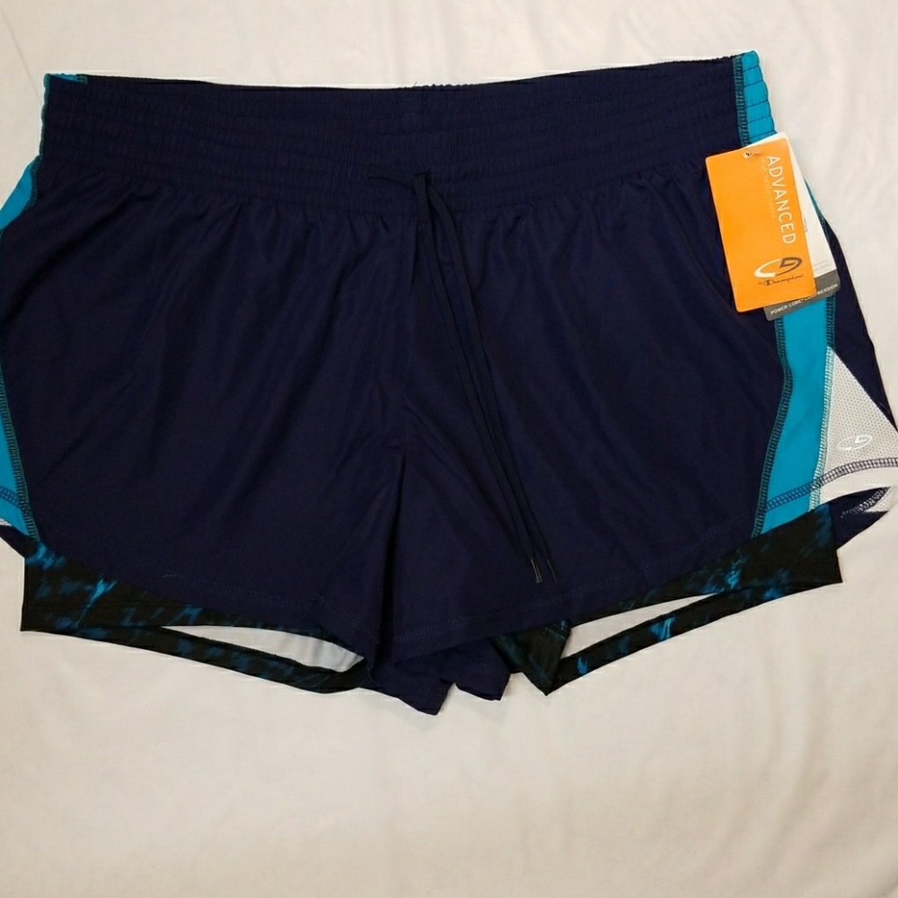 New Champion Running Shorts with Compression NWT